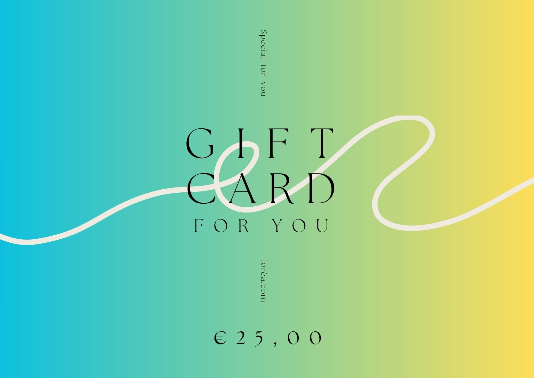 Gift card €25