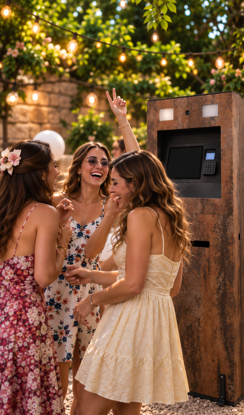 Borne selfie location : le guide complet pour animer votre événement avec un photobooth