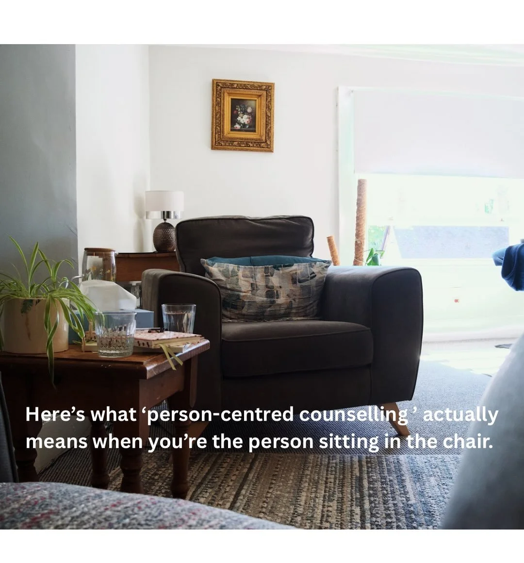 Person-centred Counselling in a Nutshell🌰

Here it is, put in more simpler terms! Person-centred counselling is literally what it says on the tin (centred on the person!). It&rsquo;s all about working towards being the person you would like to be or