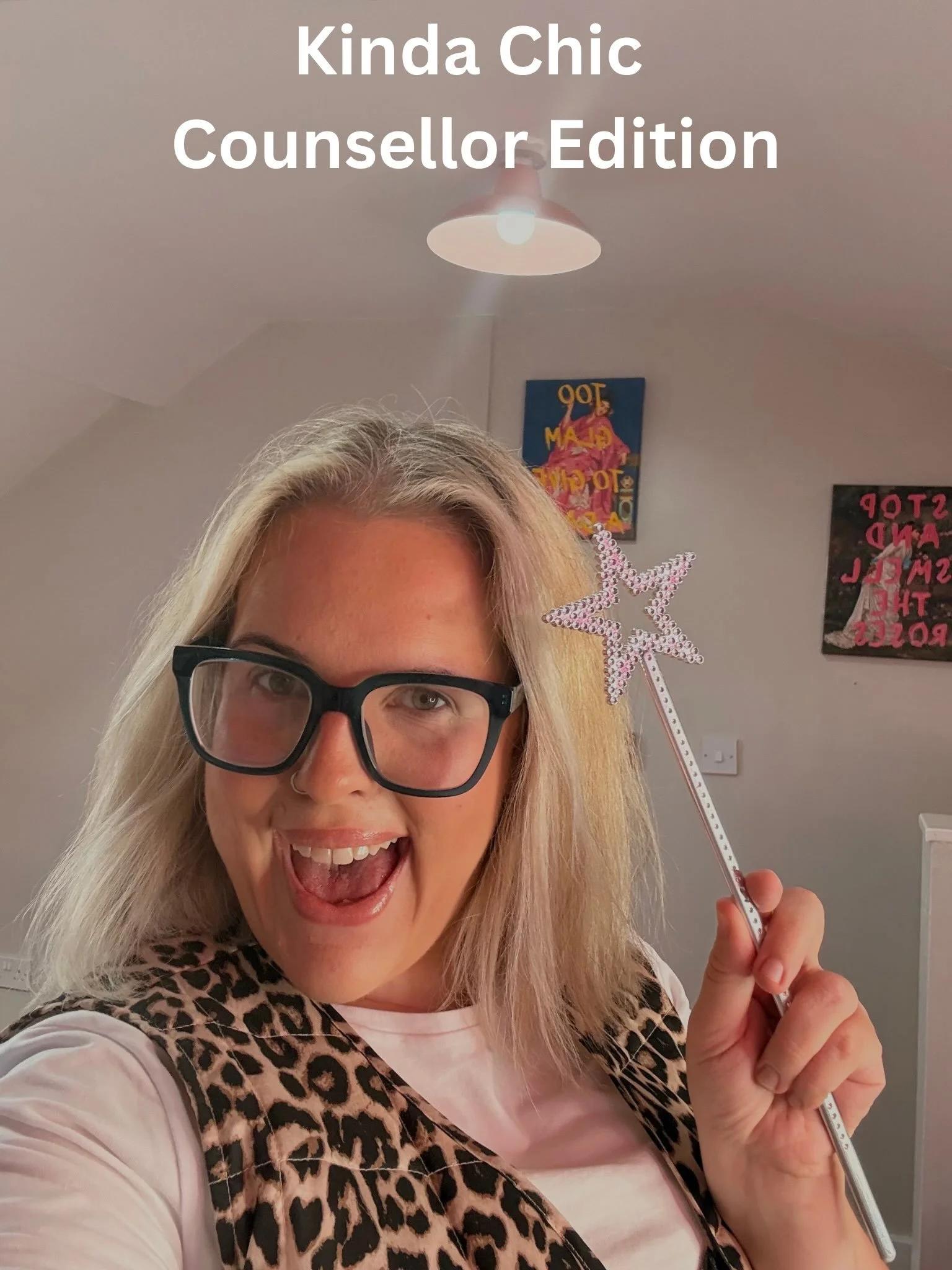 ✨Kinda Chic- Counsellor Edition✨

At first I felt unsure on whether this was the right kind of picture to post (having a bloomin&rsquo; fairy wand in my hand) but then I thought, no, actually this is a fun, trending post and this is exactly who I am.