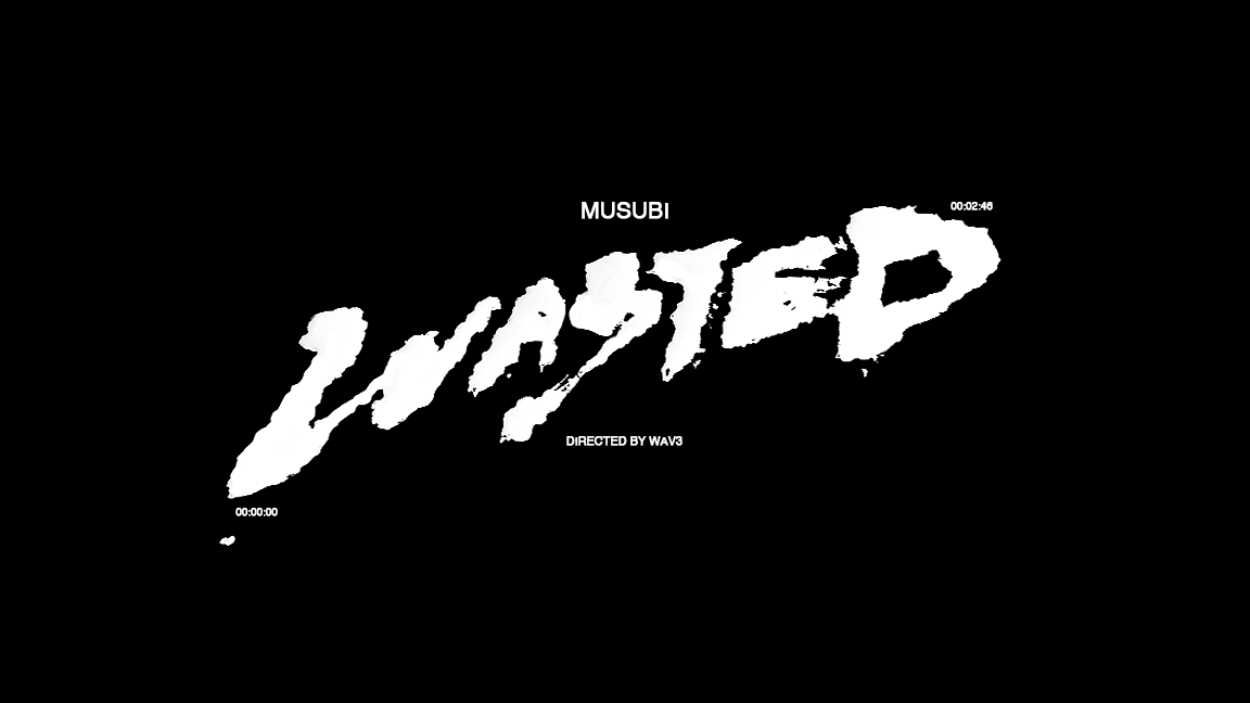 Music Video Title Card for MUSUBI