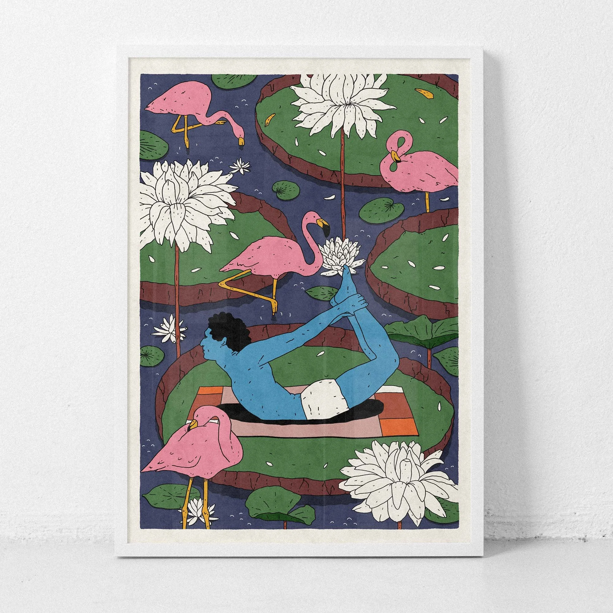 flamingos yogi and lilies mock 01.jpg