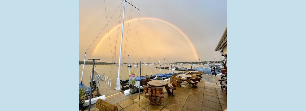 Brading Haven Yacht Club boasts super harbour views from the patio dining area and Clubhouse