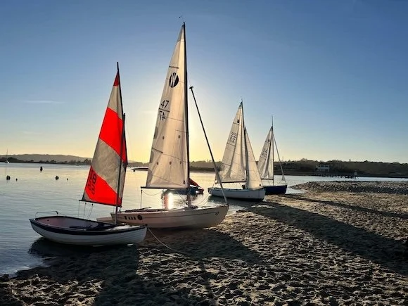An evening sail for the cadets
