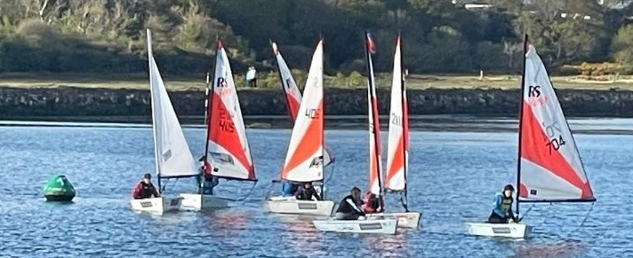 Cadet training in the harbour