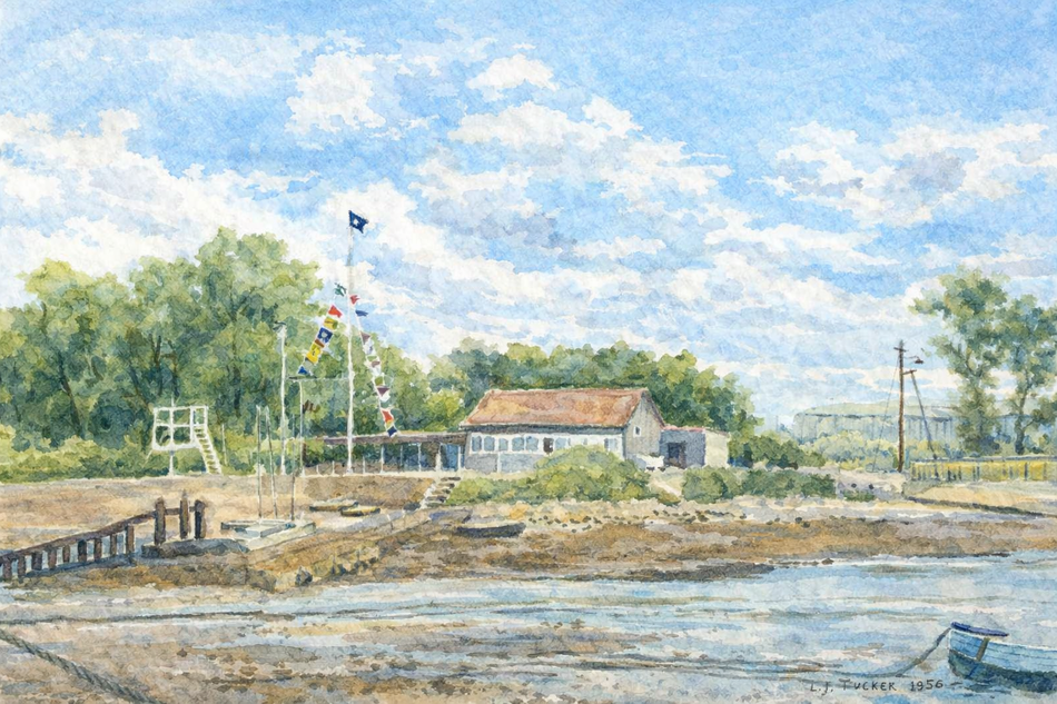 Early days of Brading Haven Yacht Club