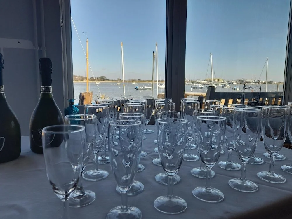 Galley and bar facilities at BHYC