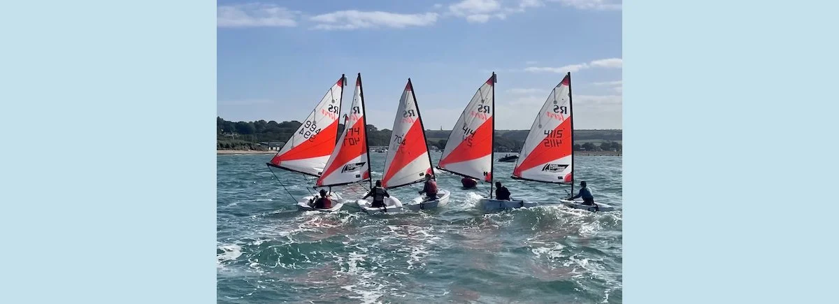 RYA Sail training with the older cadets