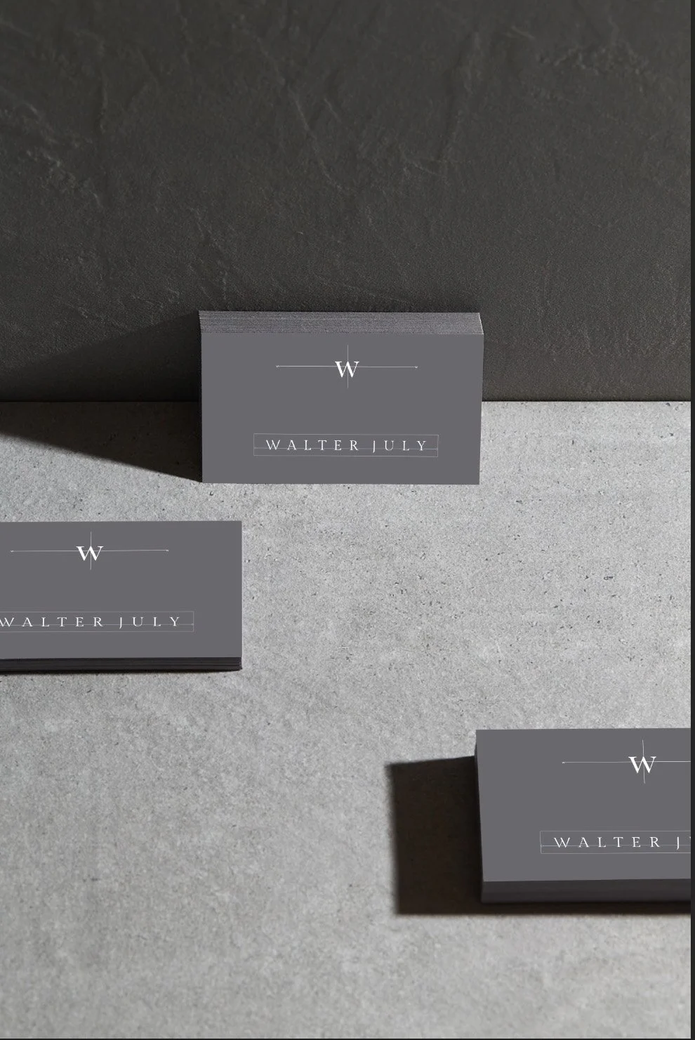 Logo and Business Card Designer Water July