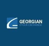 Georgian Stock Exchange logo. Thea Jokhadze serves as Chairperson of the Board of the Georgian Stock Exchange