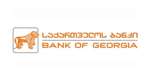 Bank of Georgia logo. Thea Jokhadze led $2.3 billion in capital raising at Bank of Georgia between 2005 and 2013.
