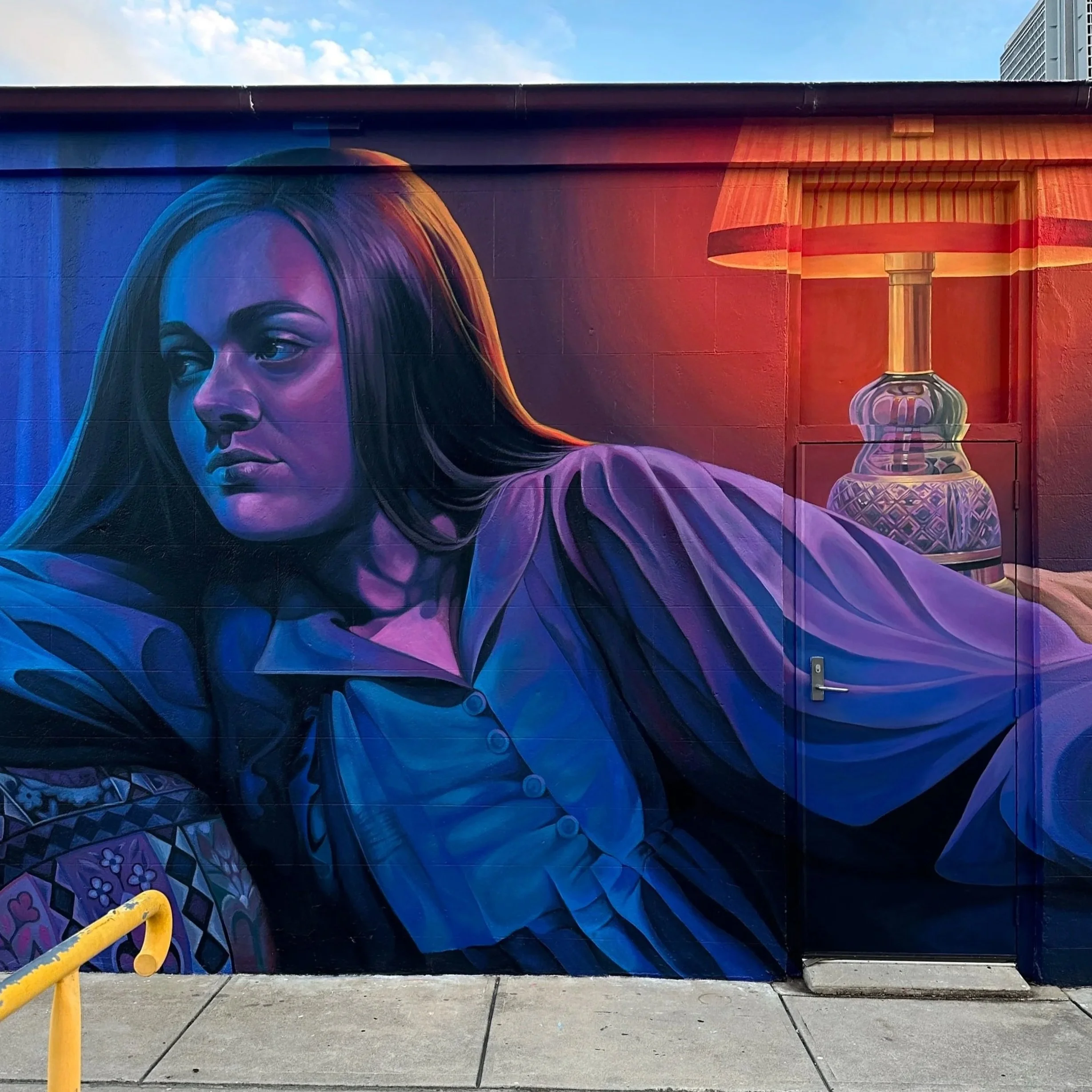 The Curtain Never Closes, 2026, Tea Tree Players Theatre, Surrey Downs, South Australia, 3.2 × 9m