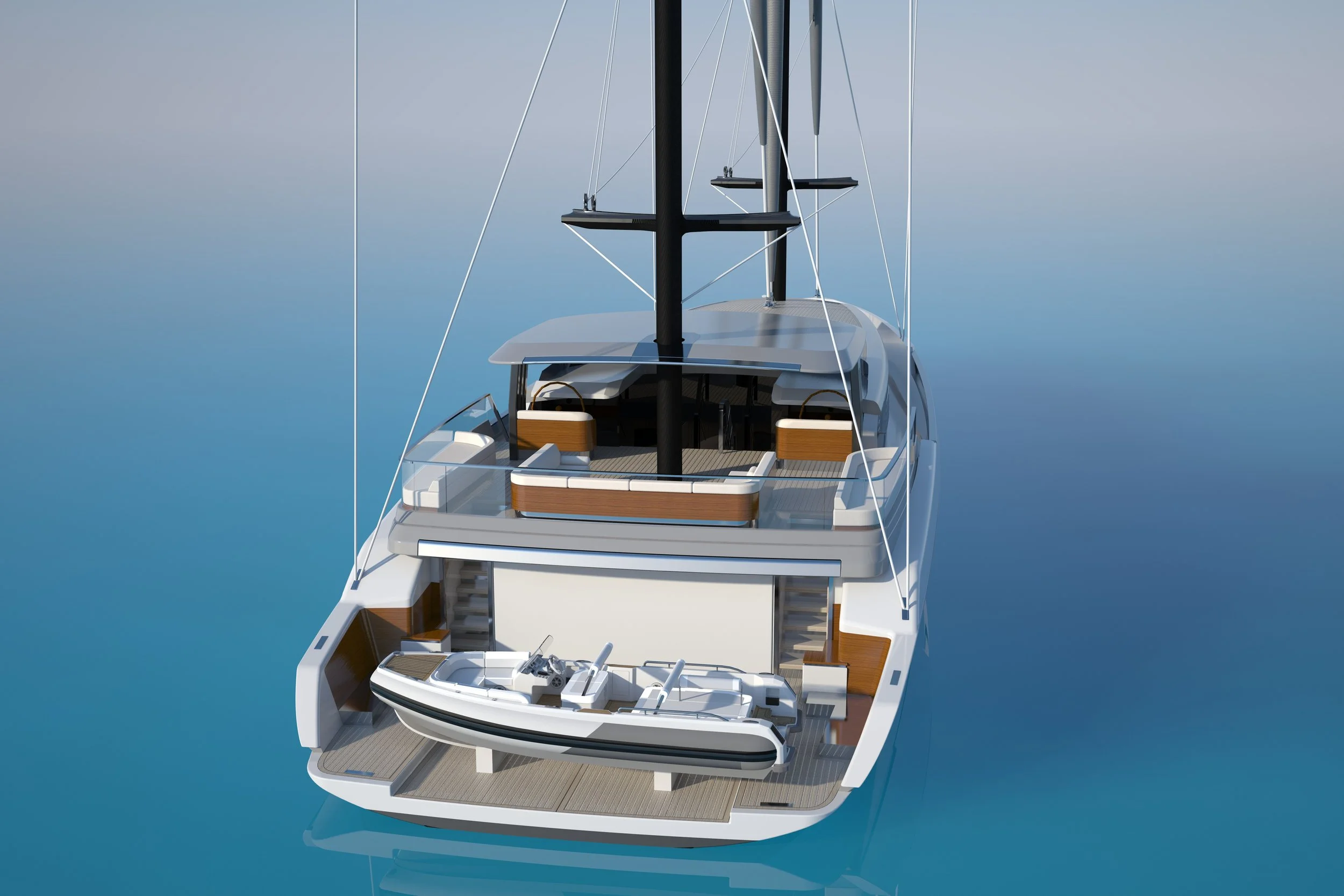 Room for tender while on the move