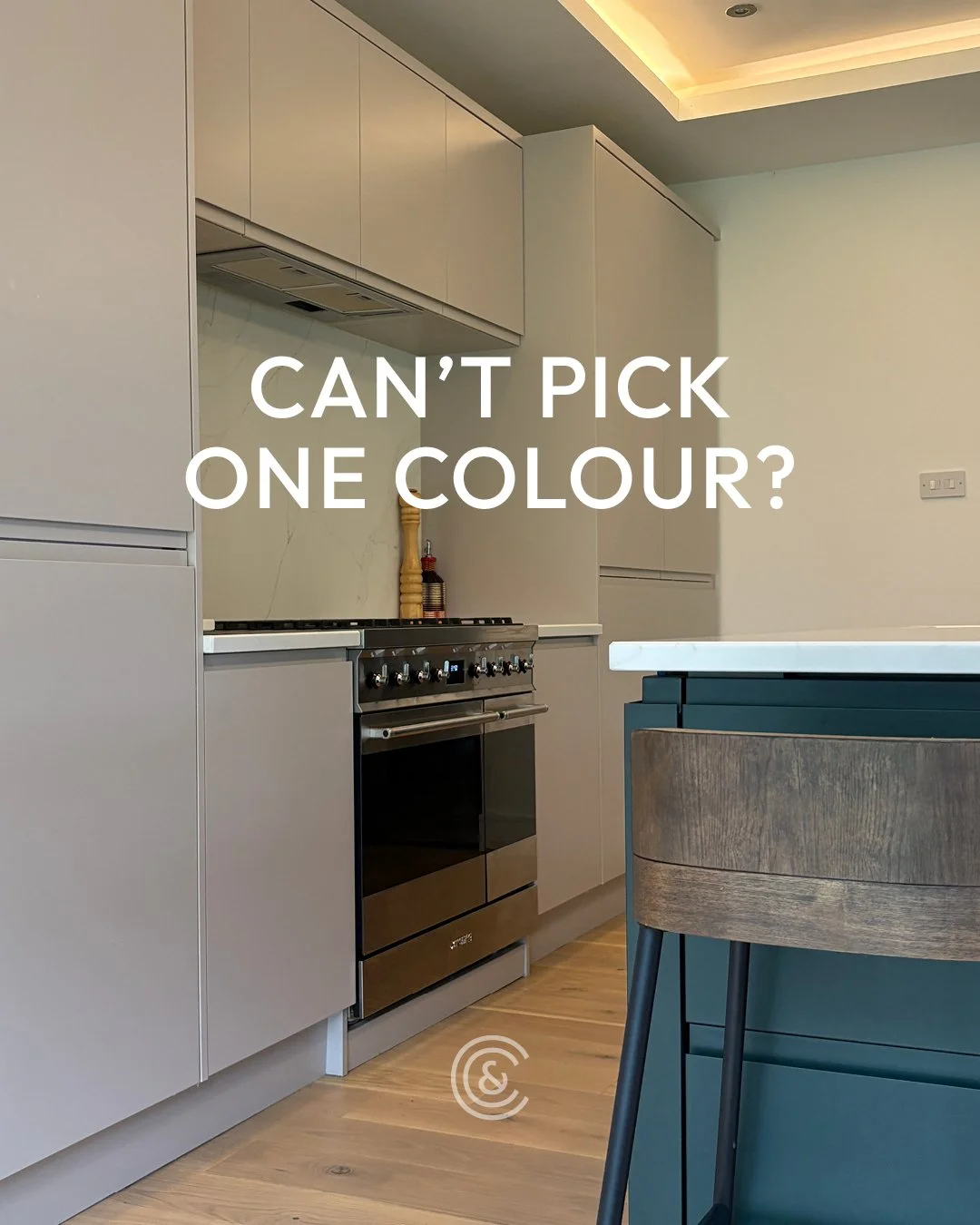 Two colours, one calm kitchen. Pairings can be anything from soft cashmere with fir green to warm white with deep navy.

Which pairing would you choose? 

Save this for your kitchen planning

#CandCLiving #BespokeKitchens #KitchenDesign #MadeToMeasur