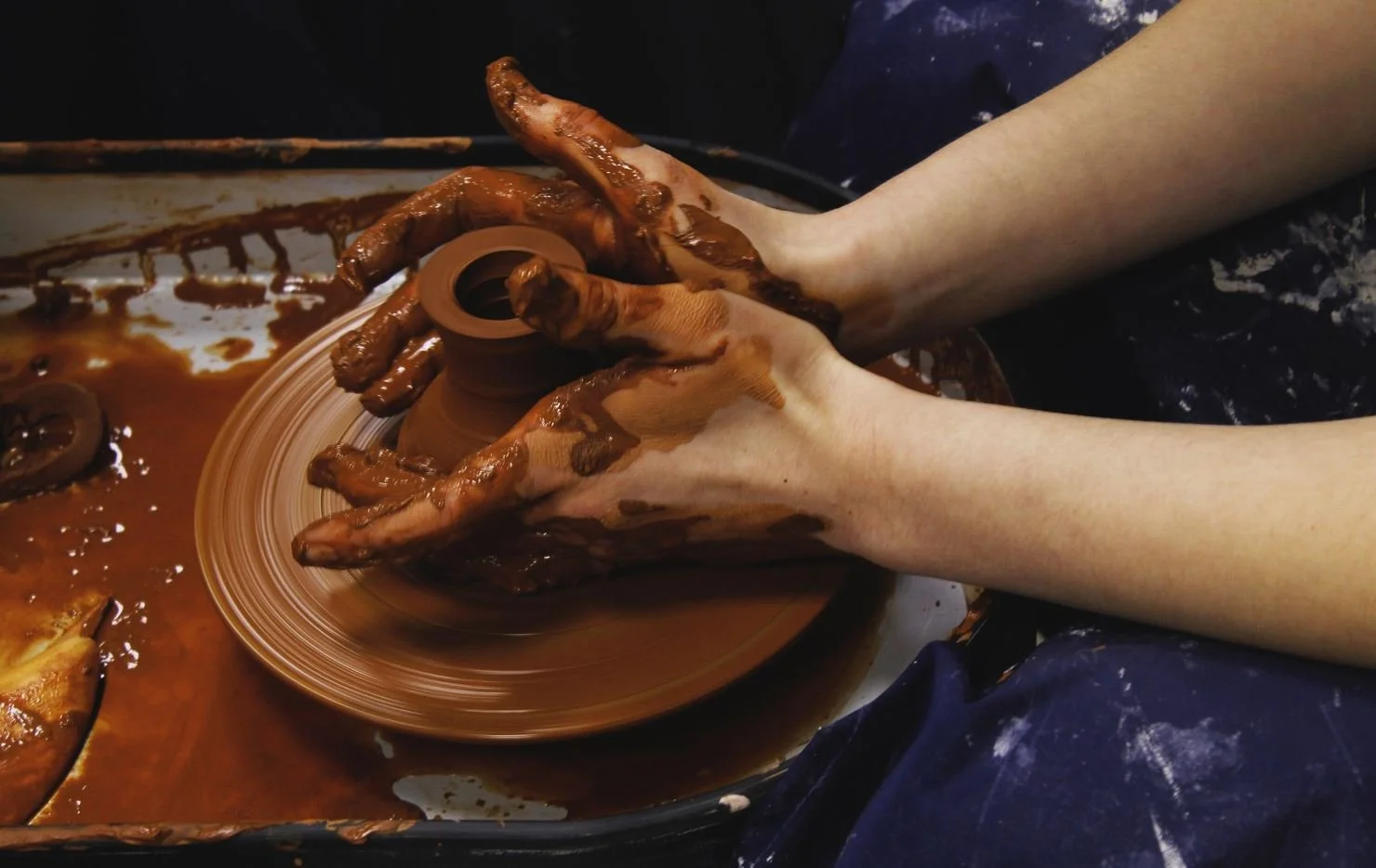 Beginner Pottery Wheel Classes