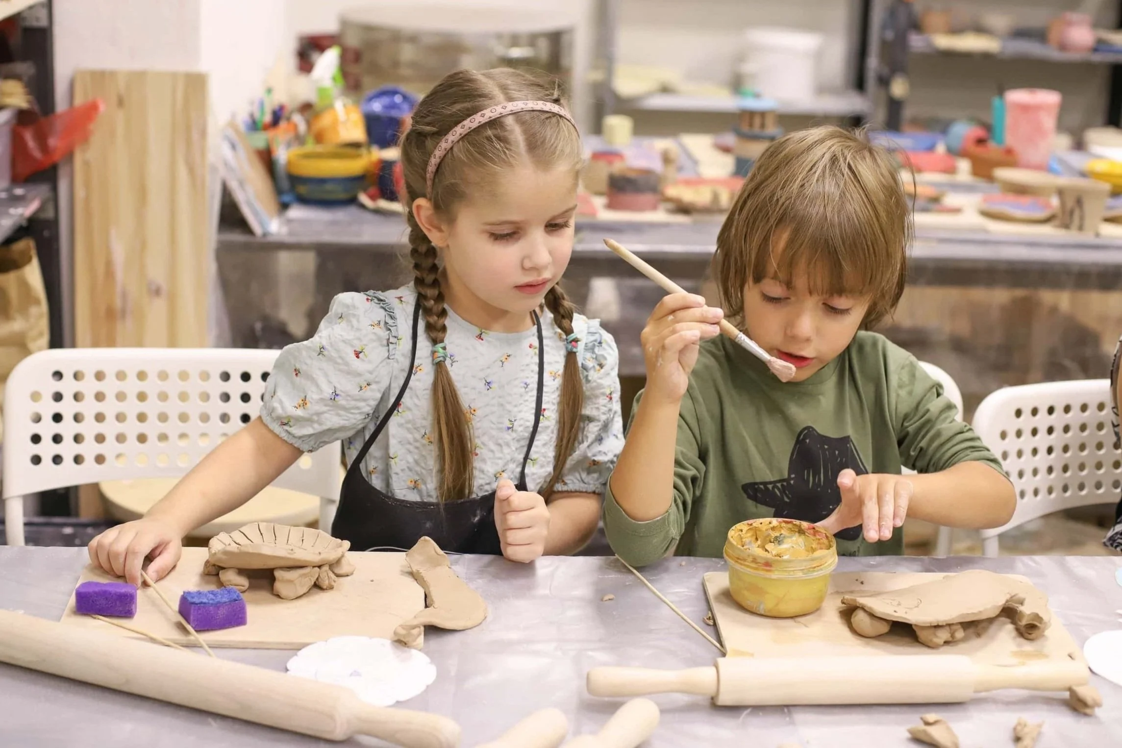 clay kids pottery   Austin
