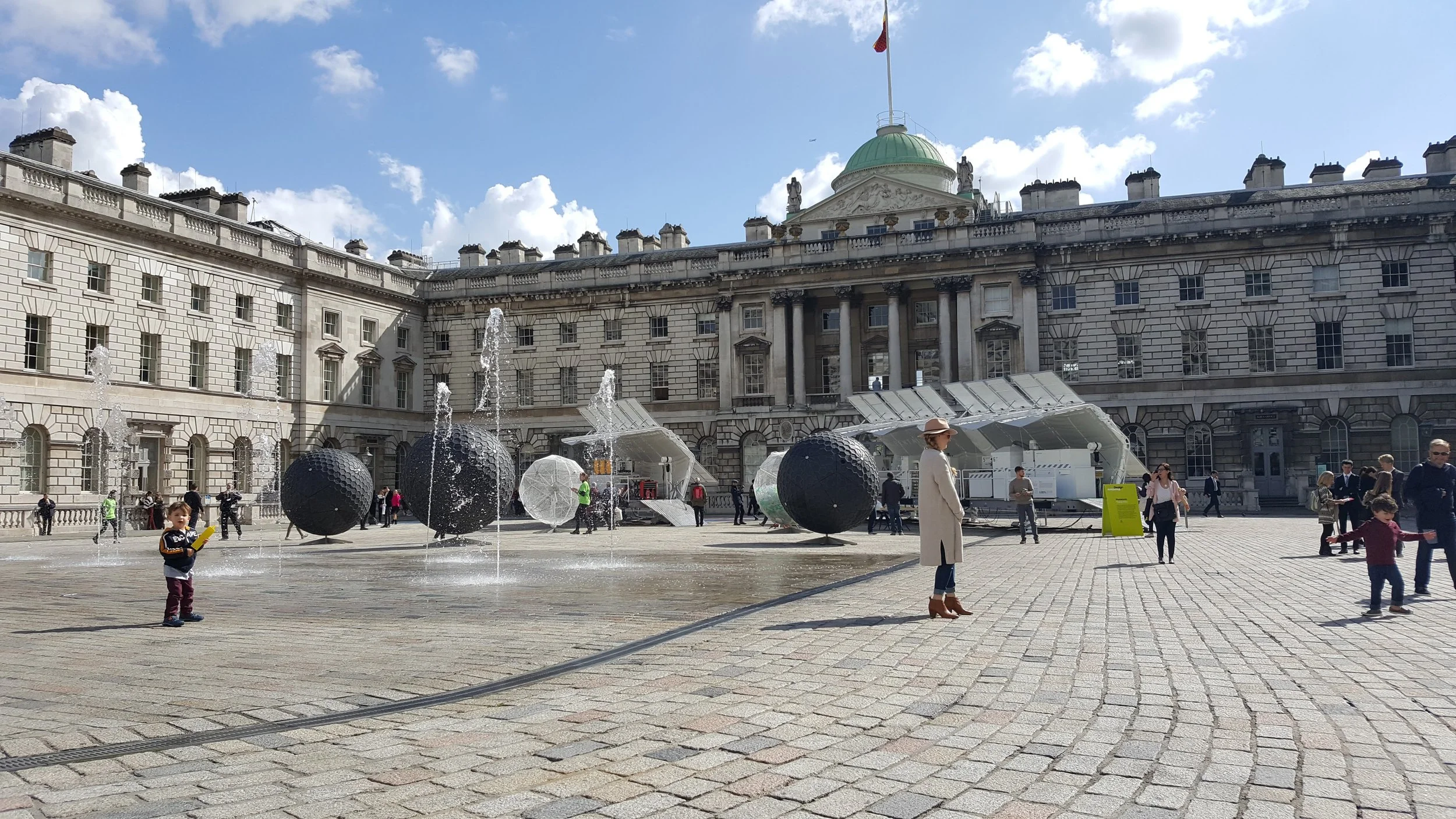 Elite Operational Management | Frontline site logistics, risk management, and health & safety compliance delivery at Somerset House for the London Design Biennale