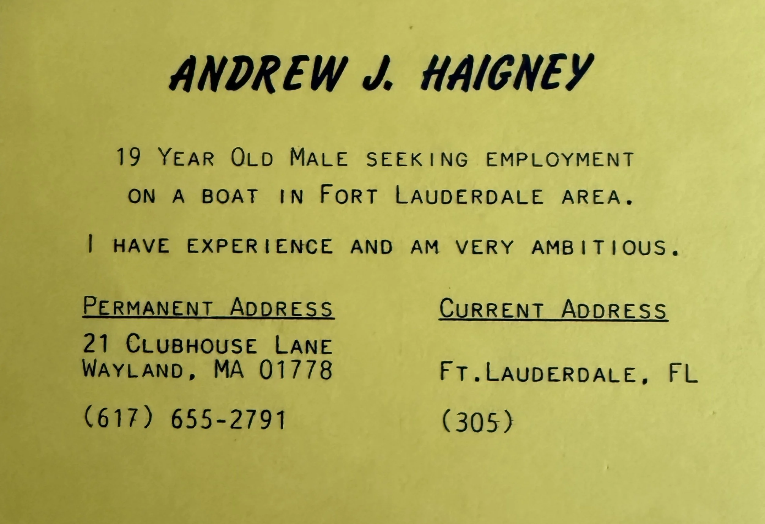Get a job on a yacht and see the world
