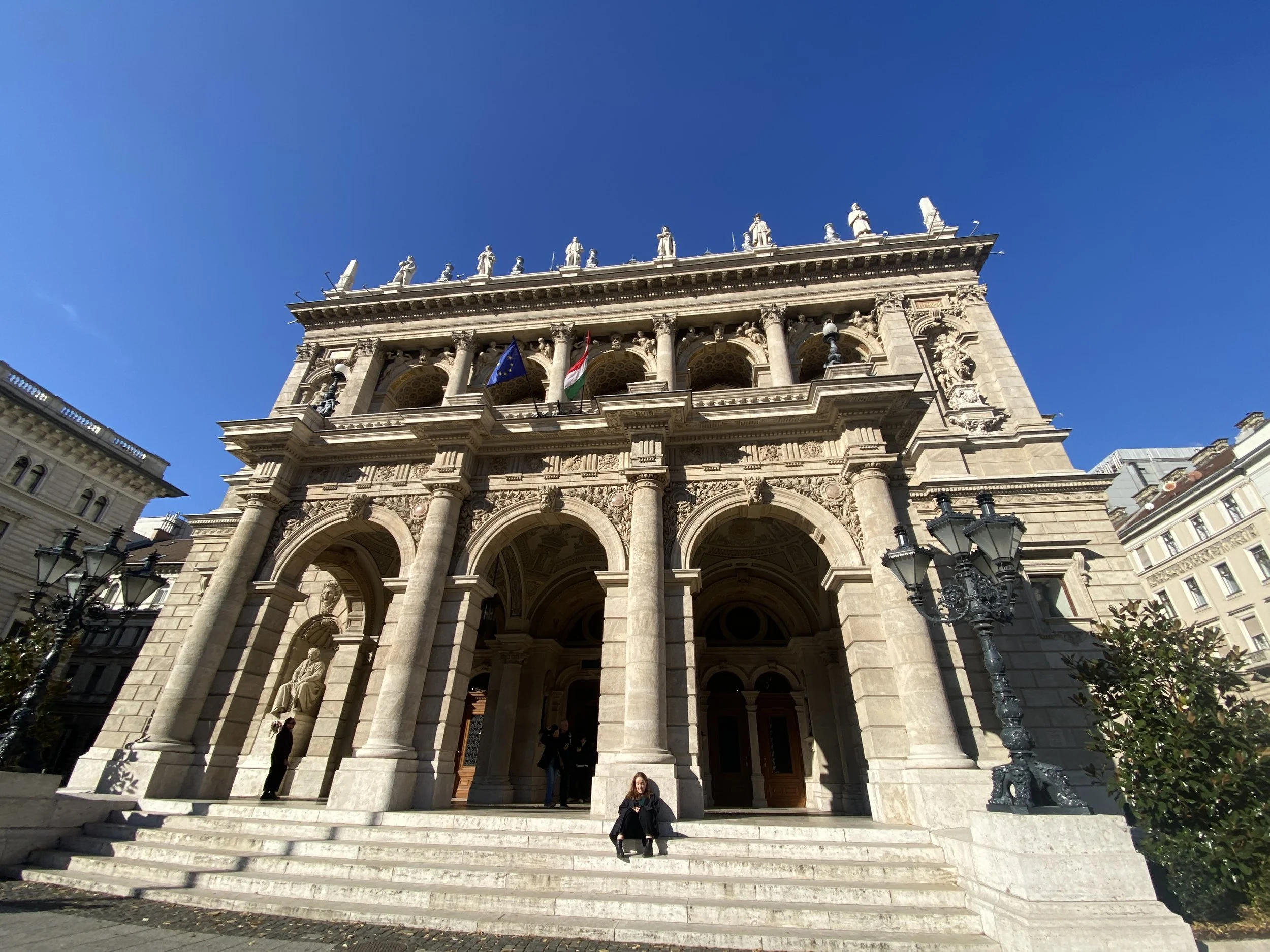 Hungarian State Opera House in Budapest, Hungary