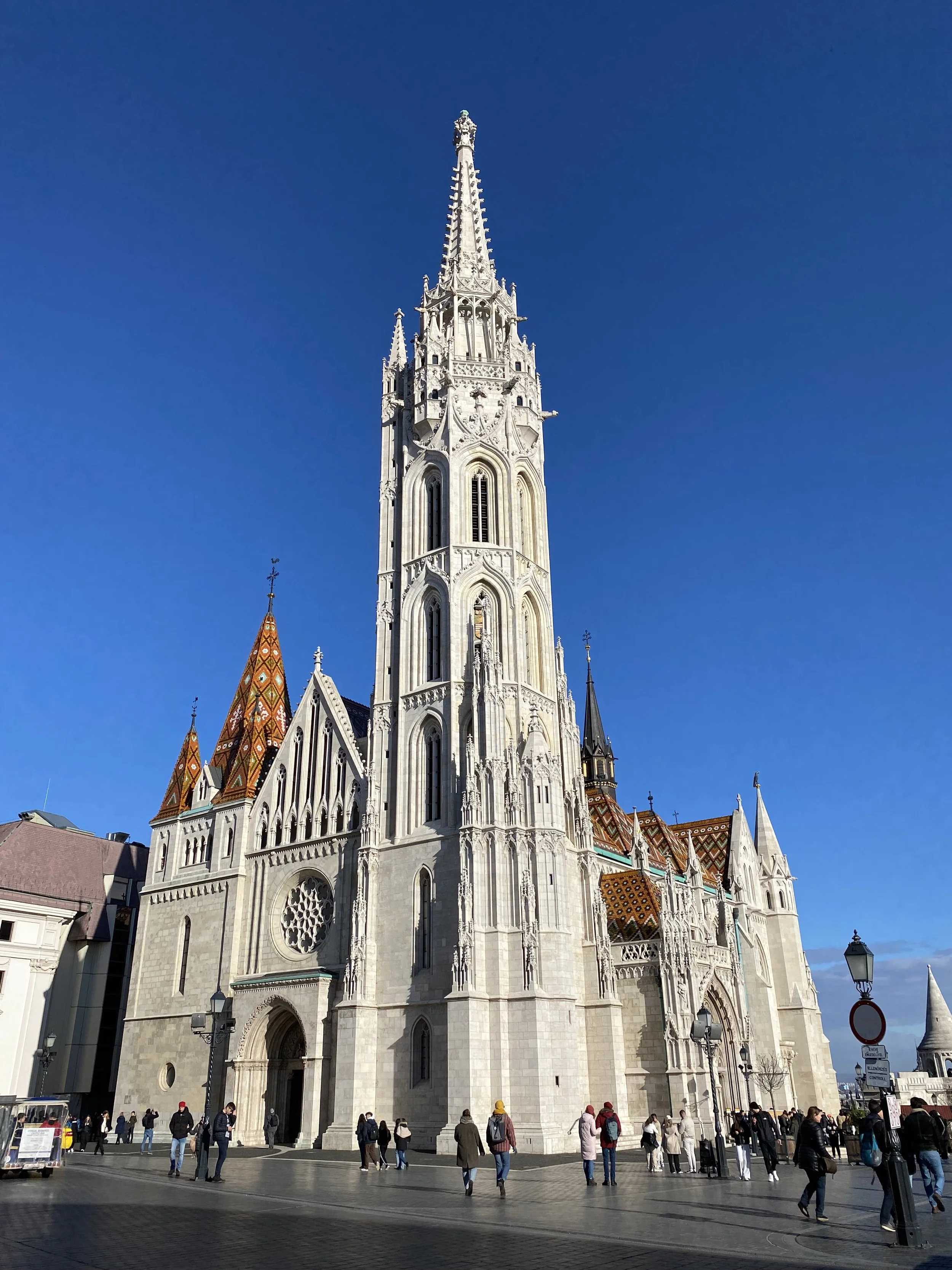 Matthias Church in the Buda Castle District, Budapest, Hungary