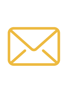 Icon of a yellow envelope on a black background.