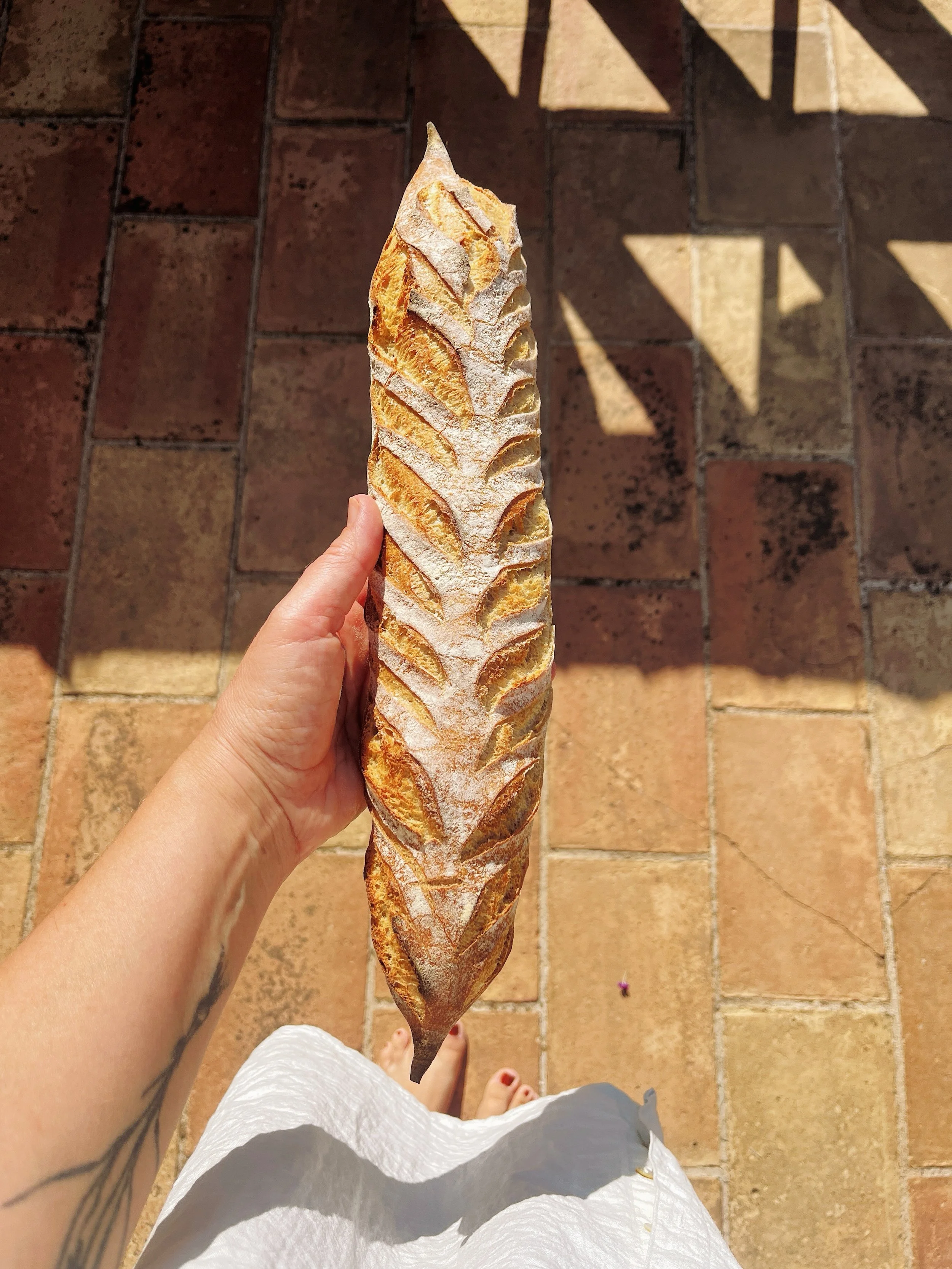 I came home from Provence with sounds, scents, textures. Conversations and tastes. The feel of things shaped slowly by time. And terracotta &mdash; my favourite colour &mdash; everywhere I looked. In the walls, beneath my feet, on the surfaces my han