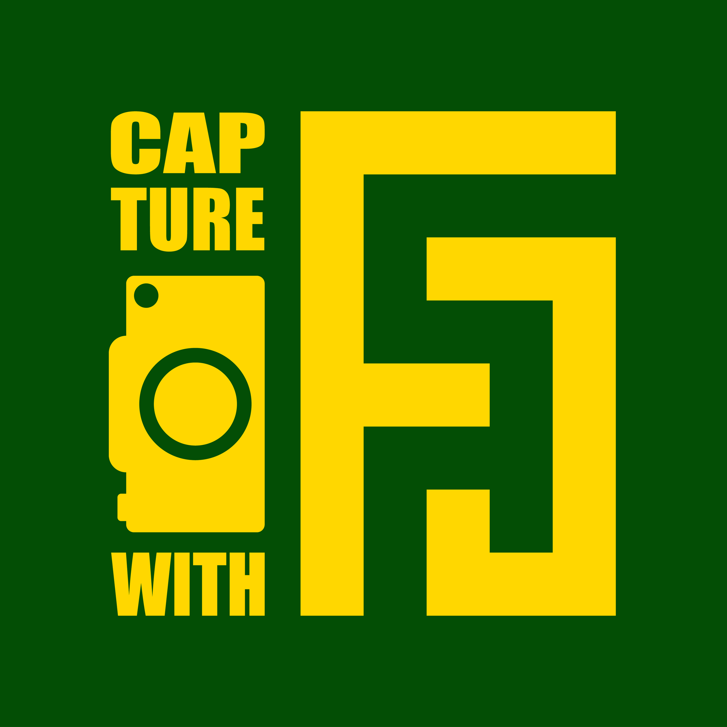 Close-up of a green and yellow sign with the words 'CAMPUS', 'WILL', and 'WITH' visible, suggesting a caution or warning message.