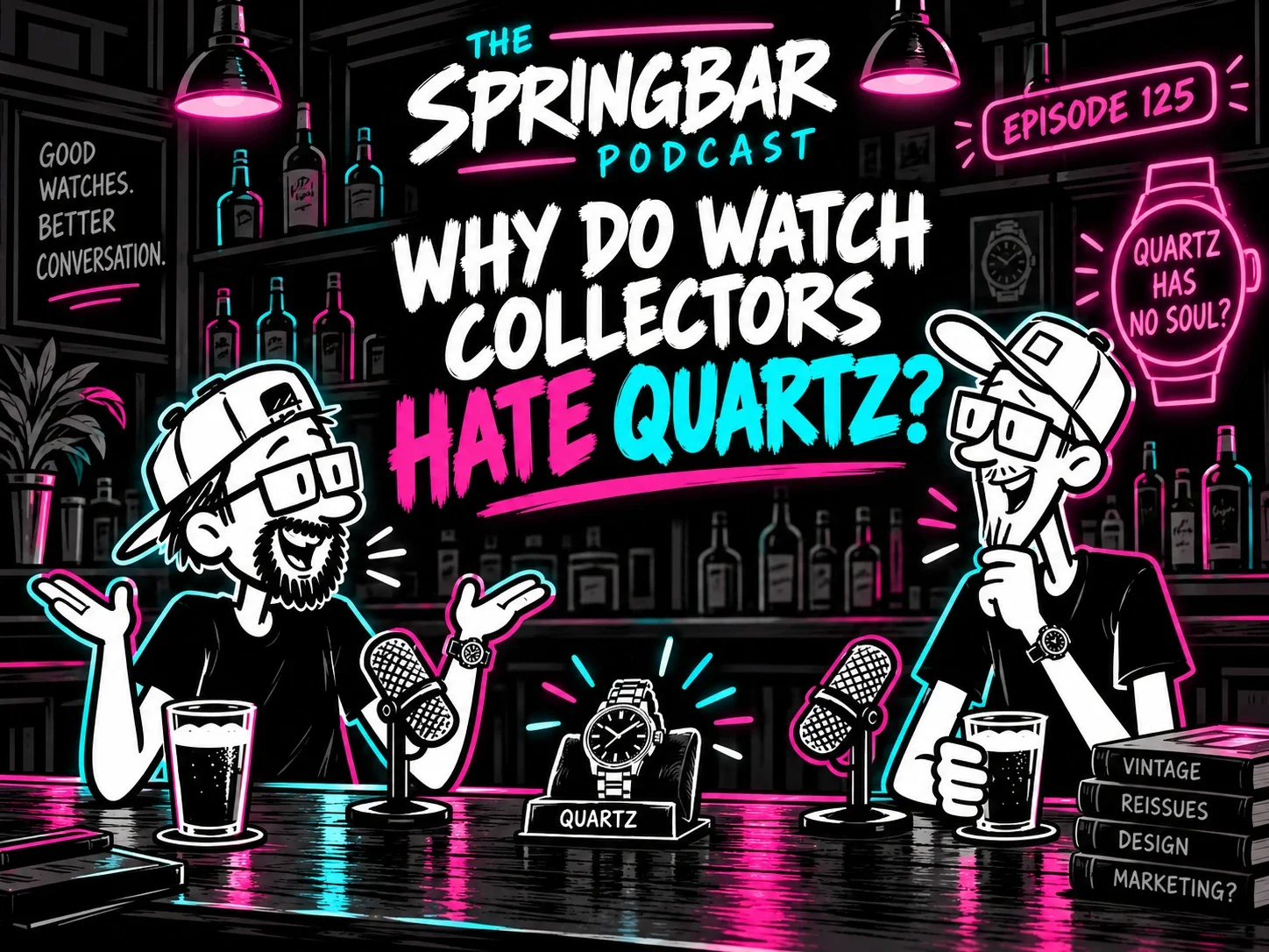 Why Do Watch Collectors Hate Quartz? | The Springbar Podcast — Orange ...