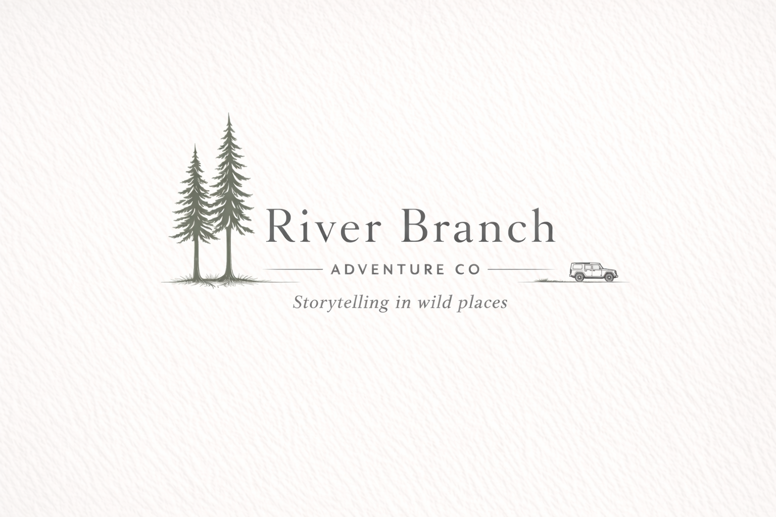 River Branch Logo - twin pine trees - ineos grendier