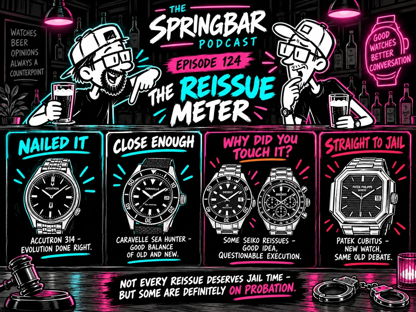 Are Watch Reissues Lazy Design? | The Springbar Podcast — Orange County ...