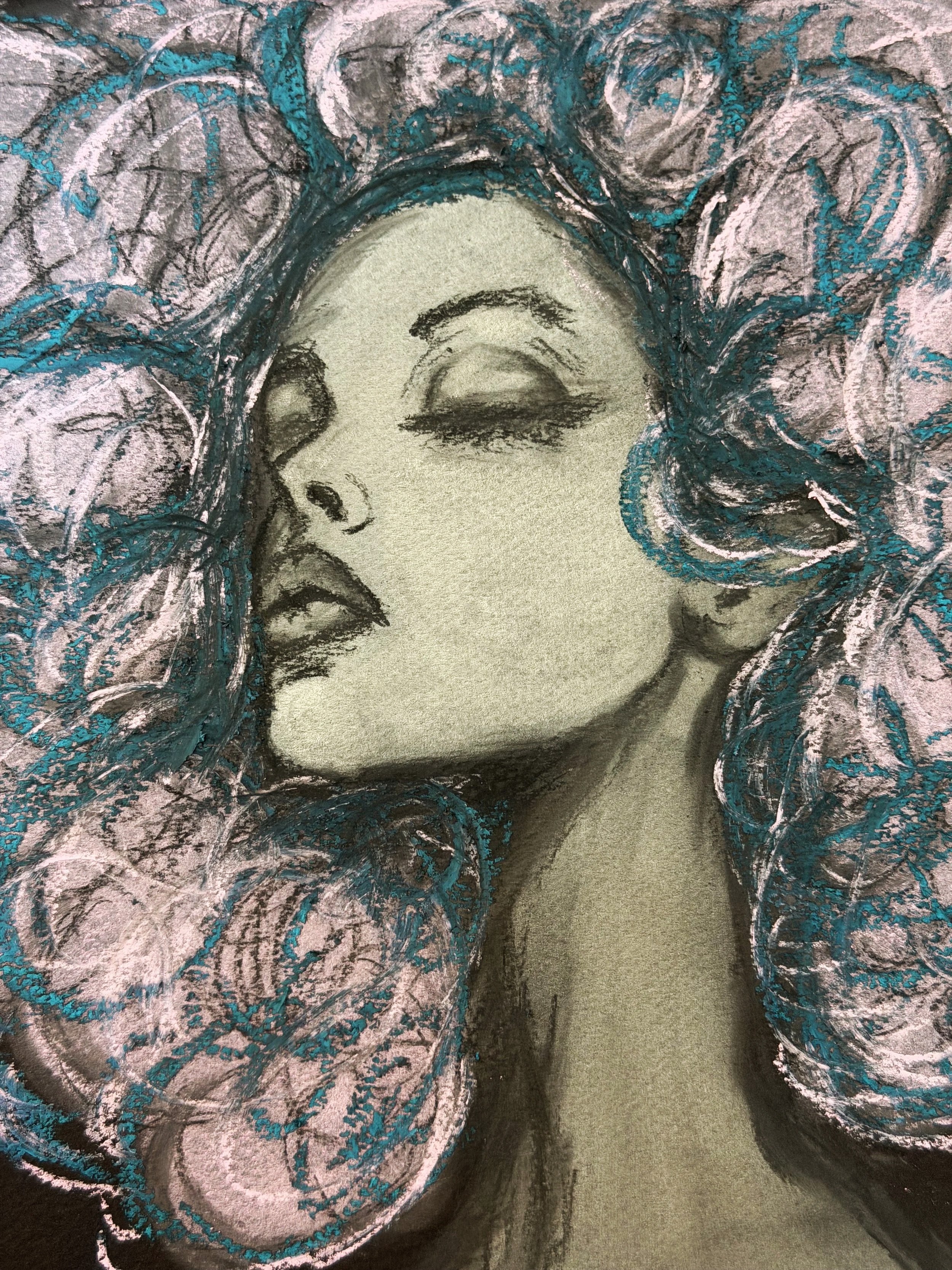 She Dreamed in Side Profile