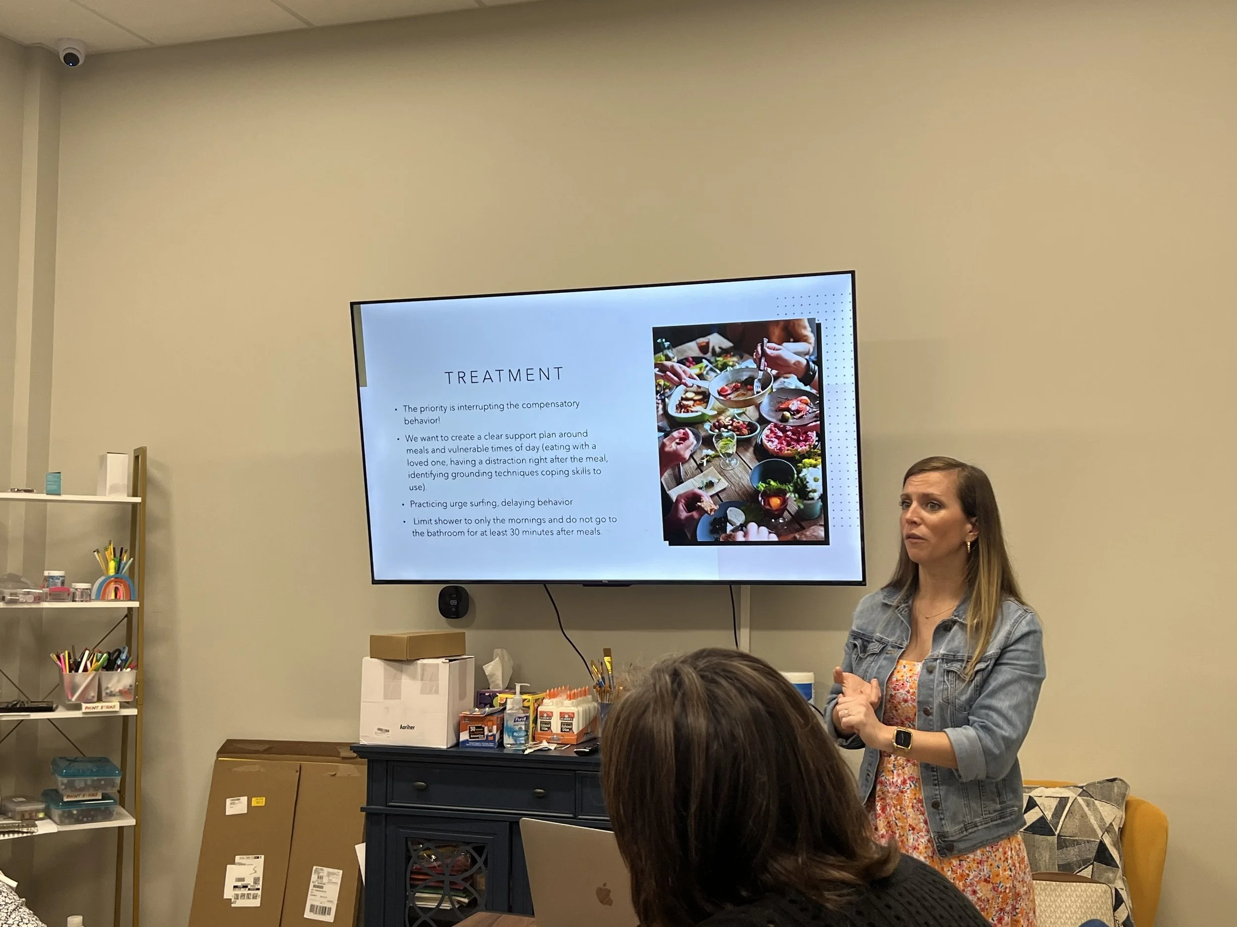Maggie Stenson MCN, RD, LD, CEDS-C Speaks at Mindful Health in Georgetown