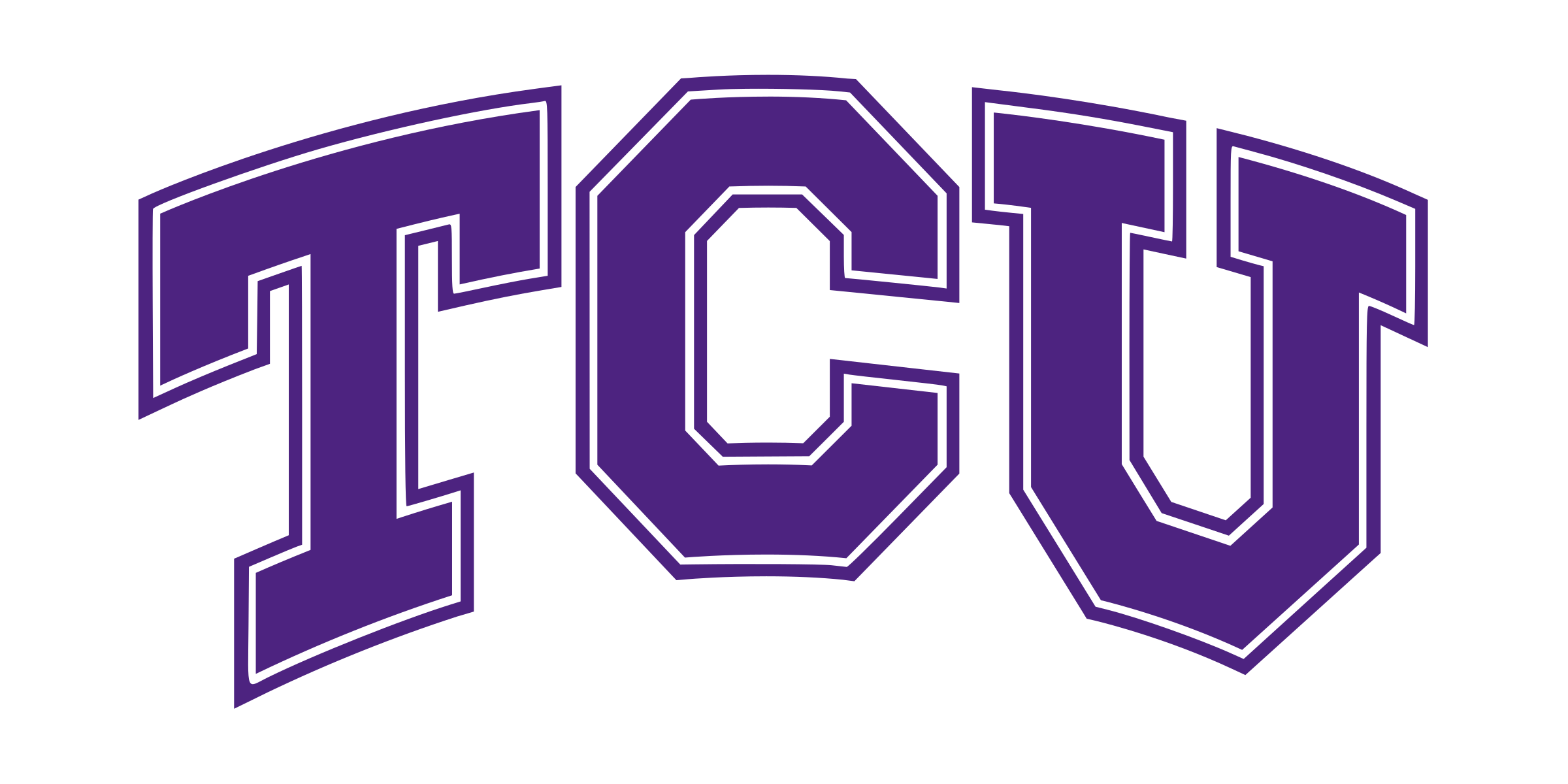 The word 'POLICE' written in bold, outlined letters with a purple fill and white border on a black background.