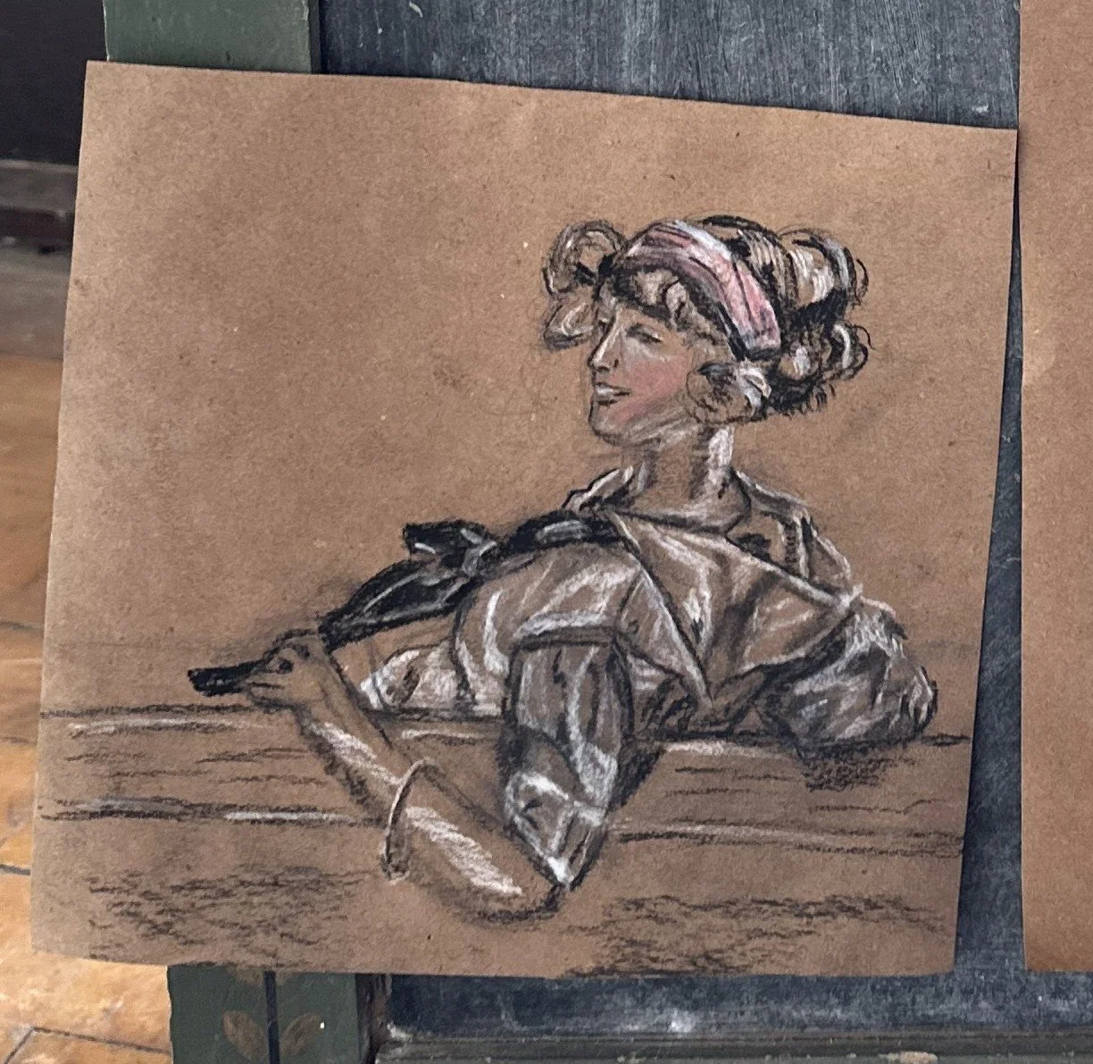 Woman on Boat