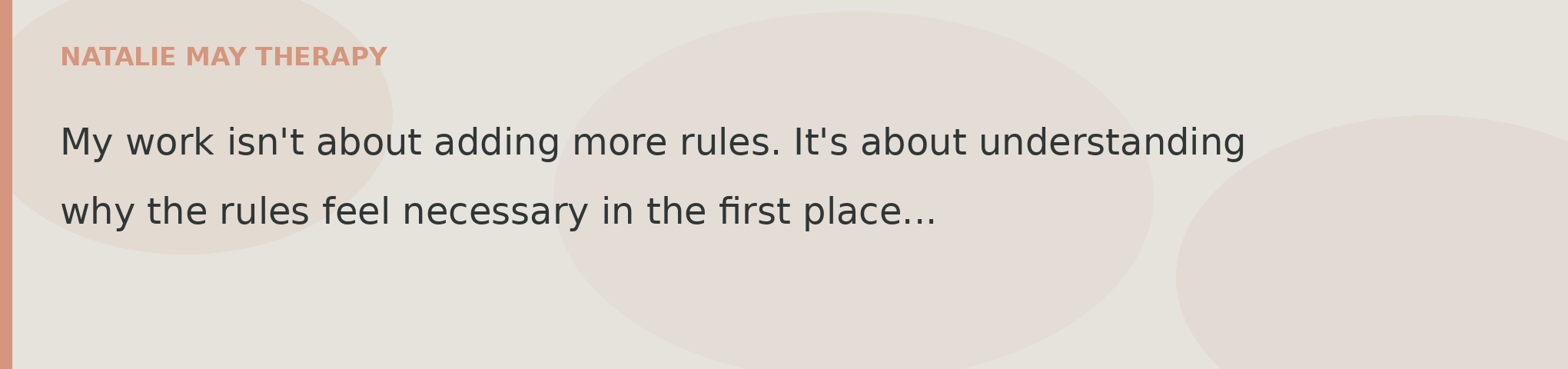 My work isn't about adding more rules. It's about understanding why the rules feel necessary in the first place...