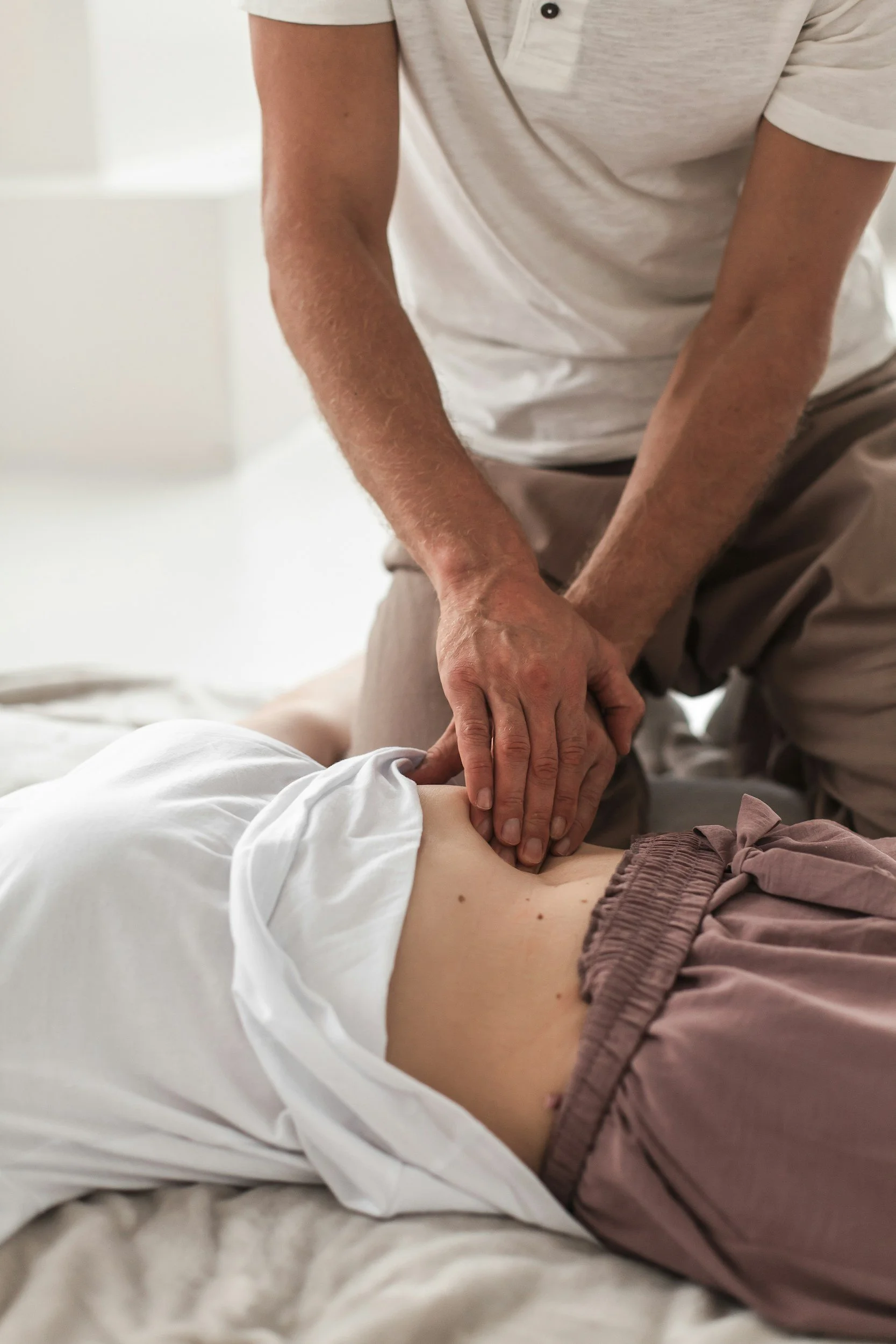 Soin viscéral en ostéopathie