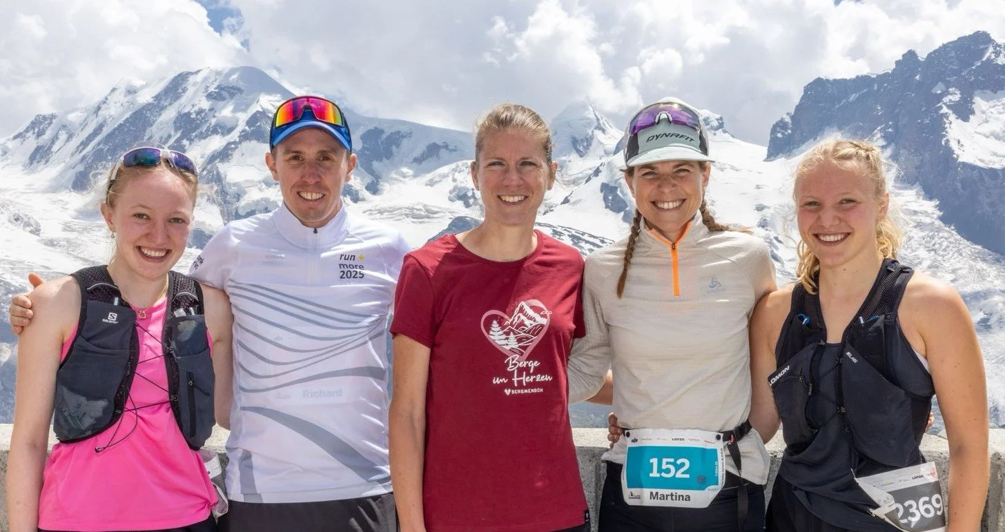 Zermatt Marathon Ursdina, Richard, Lea. Martina, Anita.jpg