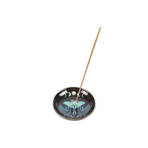 Luna Moth Ceramic Incense Plate