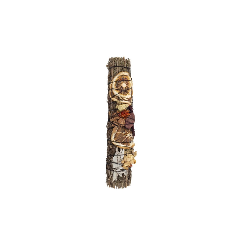 Ritual Wand Smudge Stick with Rosemary, Palo Santo and Red Jasper