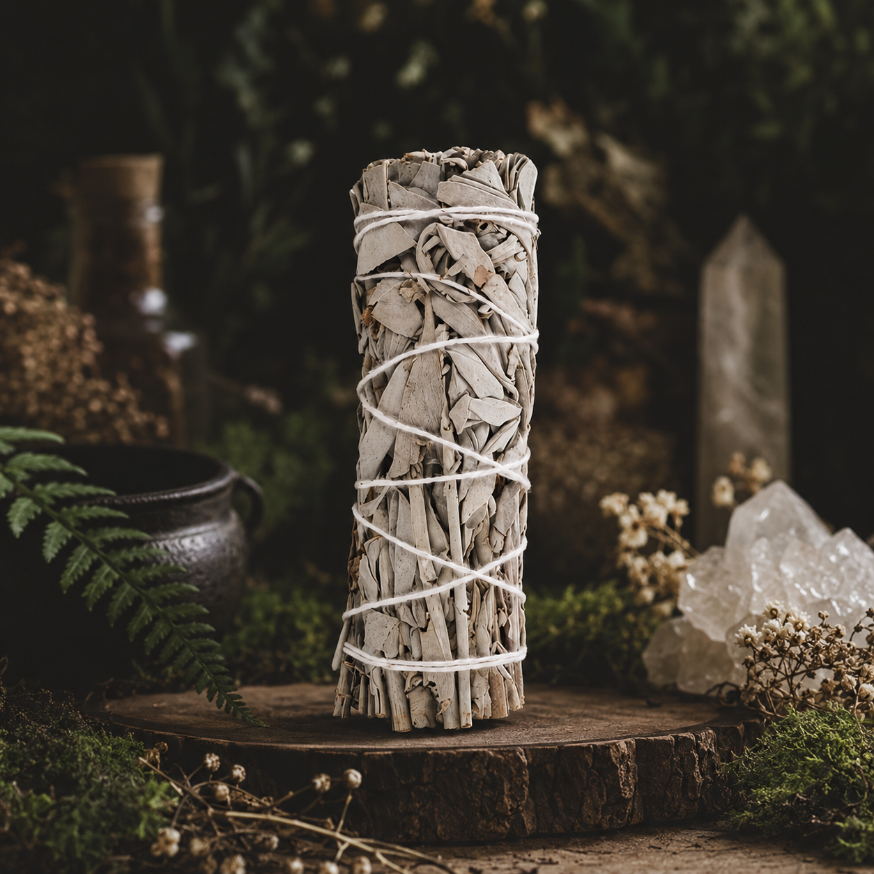 Small White Sage Smudge Stick