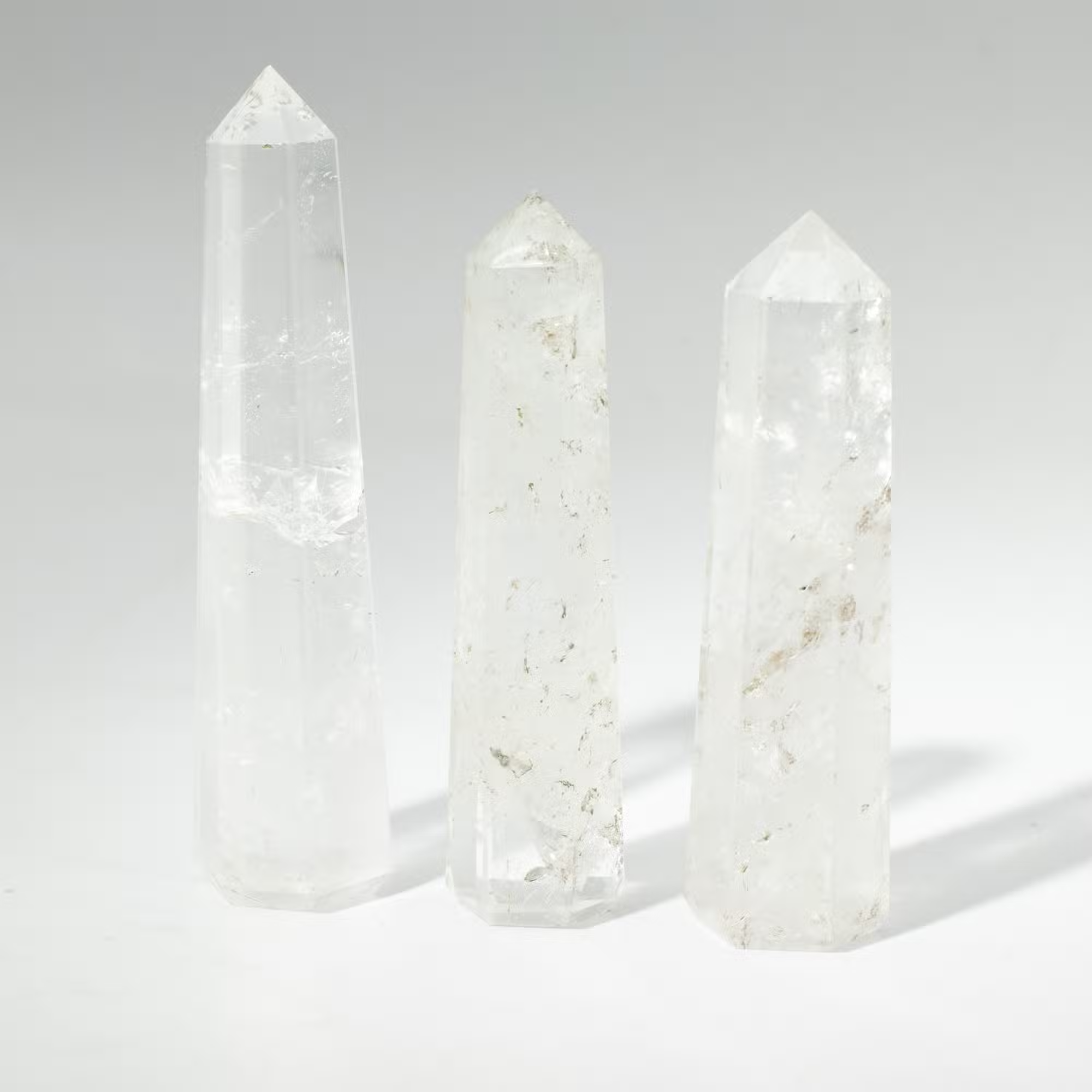 Clear Quartz Six Face Obelisk Point 11cm