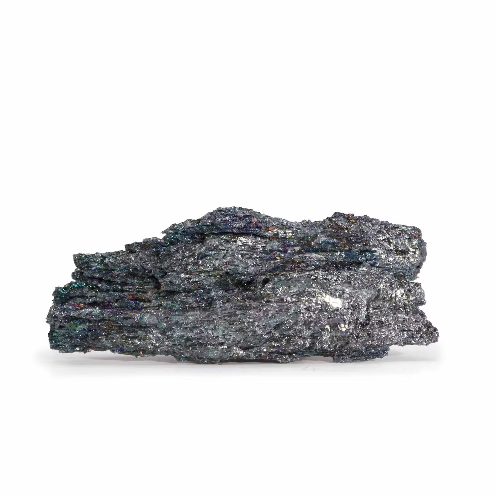 Enhanced Natural Titanium - Seven Colour Chakra Stone