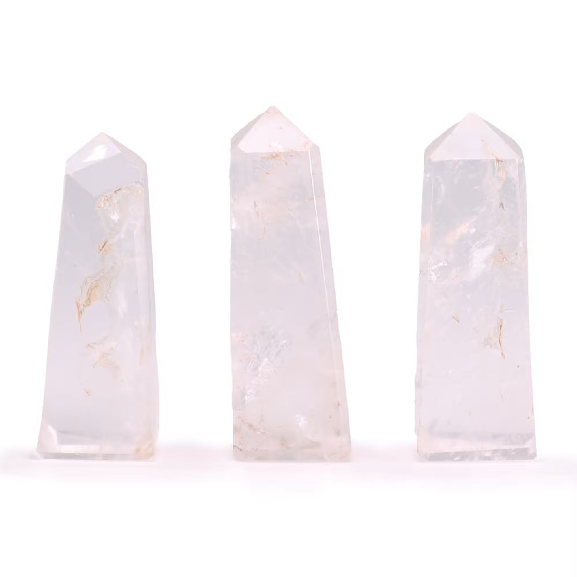 Clear Quartz Gemstone Obelisk Point 5cm