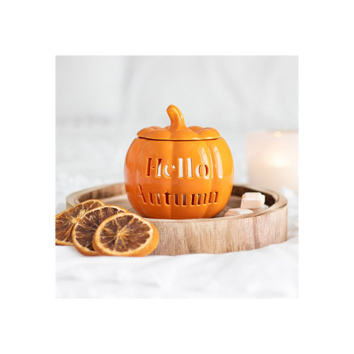 Hello Autumn Pumpkin Oil Burner