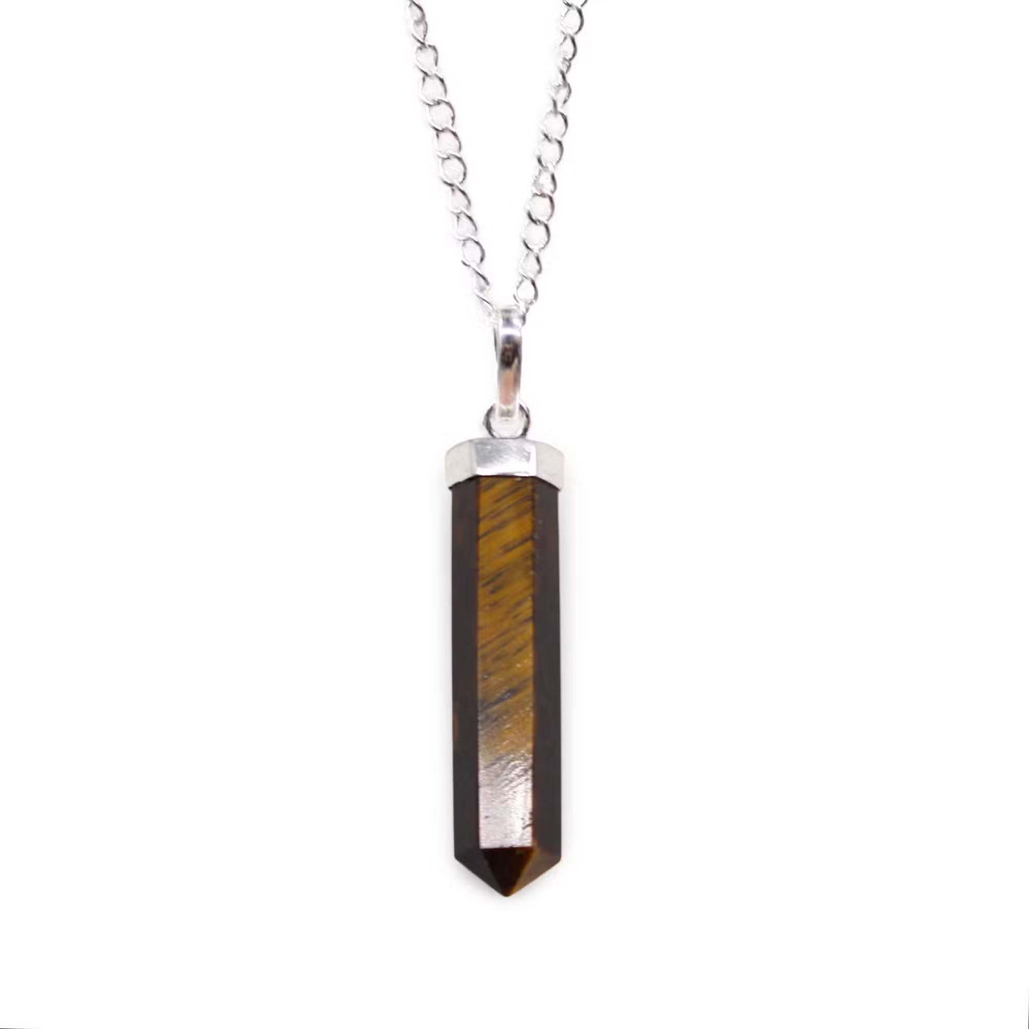 Gemstone Classic Point Pendant - Rose Quartz