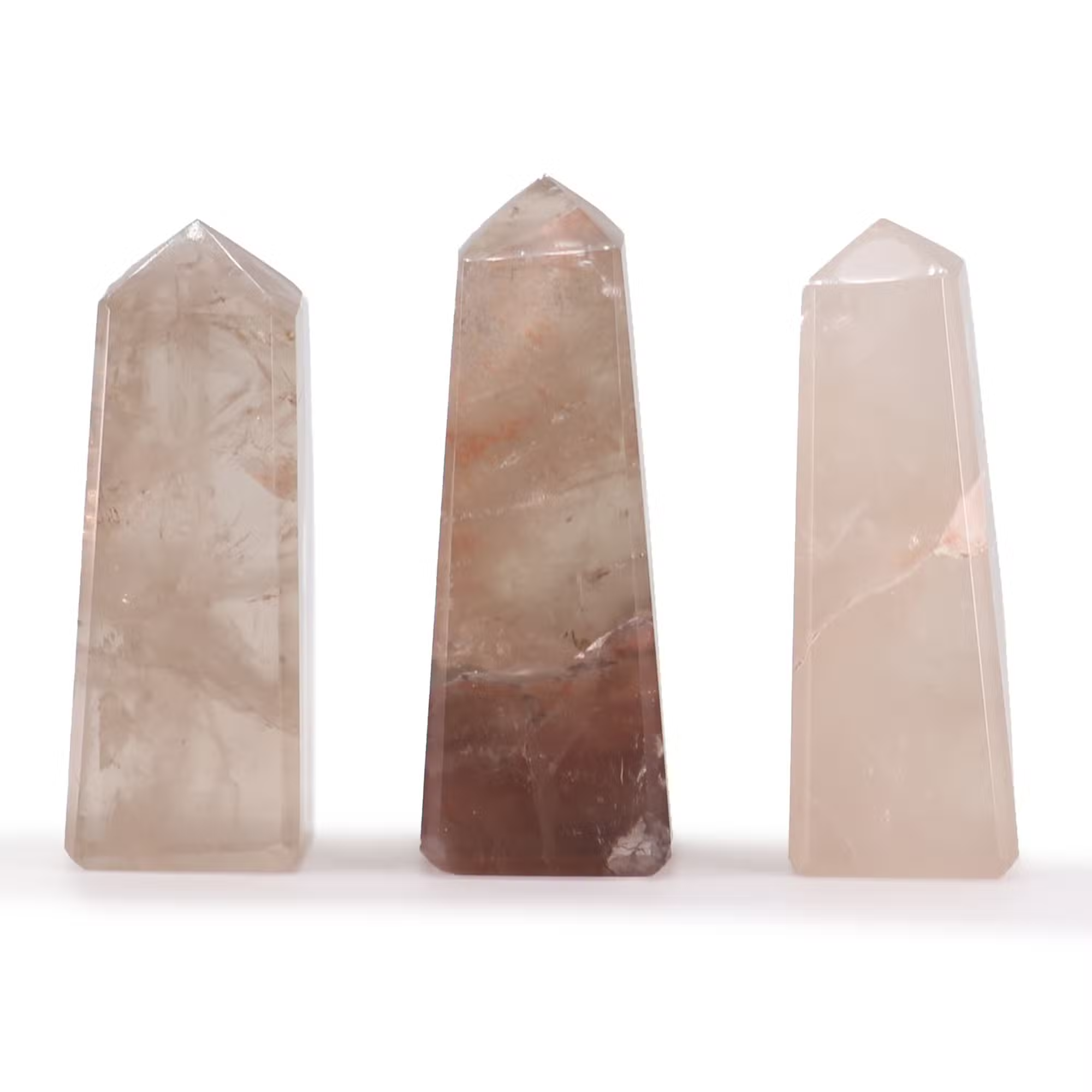 Smokey Quartz Gemstone Obelisk Point 5cm