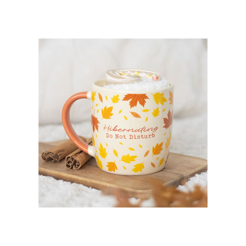 Autumn Hibernation Kit with Mug, Socks and Eye Mask