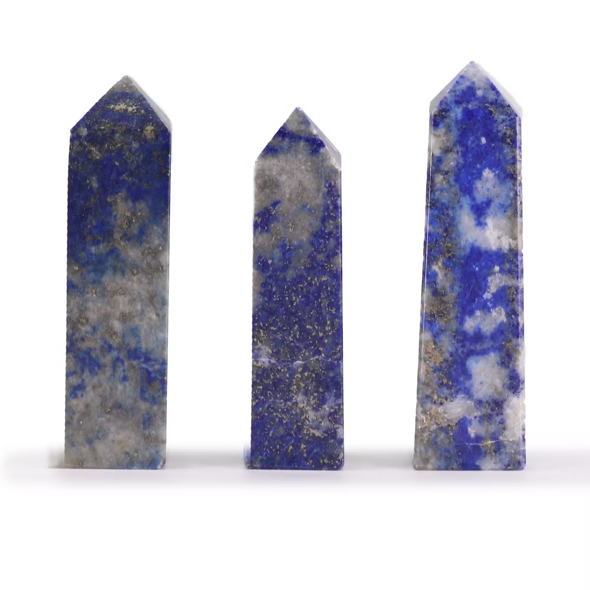 Lapis Gemstone Obelisk Point 5cm