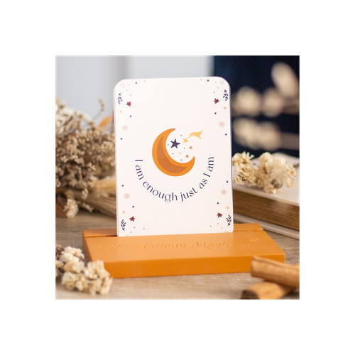 Autumn Magic Affirmation Cards with Wooden Stand