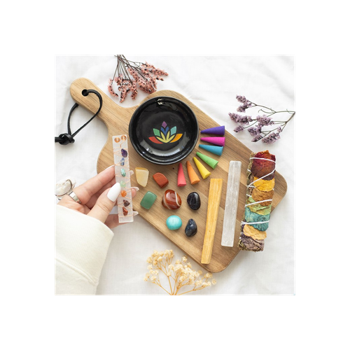 Sacred Chakra Deluxe Healing and Wellness Kit